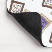 Mattiert Toaster Pastry Breakfast Junk Food Feinsc Mousepad (Ecke)