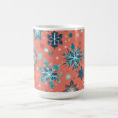 Mattiert Winter Elegante Weihnachten Tasse (Mittel)
