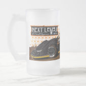 Mattierte 16-Unze-mattierte GlasTasse Mattglas Bierglas (Links)