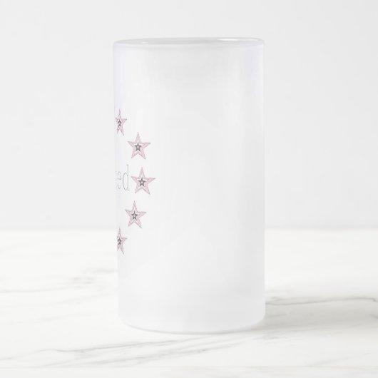 Mattierte 16-Unze-mattierte GlasTassenkunst durch Mattglas Bierglas (Mittel)