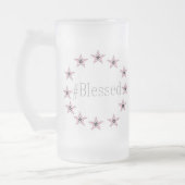 Mattierte 16-Unze-mattierte GlasTassenkunst durch Mattglas Bierglas (Links)