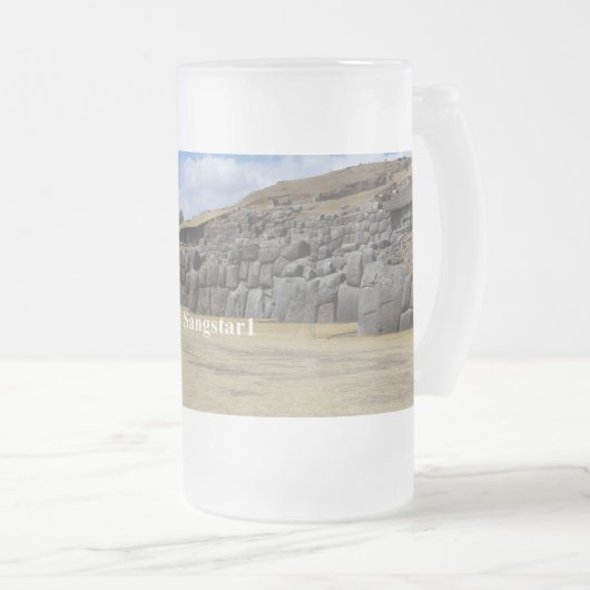 Mattierte 473-ml-mattierte GlasTasse Mattglas Bierglas (VorderseiteRechts)