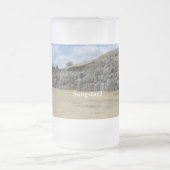 Mattierte 473-ml-mattierte GlasTasse Mattglas Bierglas (Mittel)