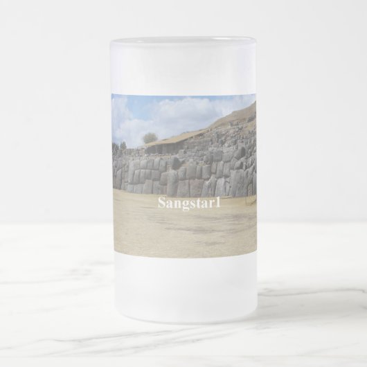 Mattierte 473-ml-mattierte GlasTasse Mattglas Bierglas (Mittel)