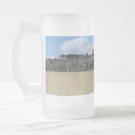 Mattierte 473-ml-mattierte GlasTasse Mattglas Bierglas (Links)