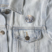 "Mattierte Anleihen: The Arctic Fox and their Cub" Button (Beispiel)
