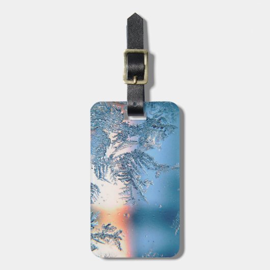 Mattierte Ansicht Gepäckanhänger (Vorderseite vertikal)