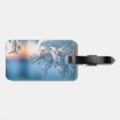 Mattierte Ansicht Gepäckanhänger (Rückseite horizontal)