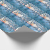 Mattierte Ansicht Geschenkpapier (Ecke)