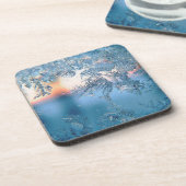 Mattierte Ansicht Getränkeuntersetzer (Linke Seite)