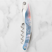 Mattierte Ansicht Kellnermesser (Vorderseite)