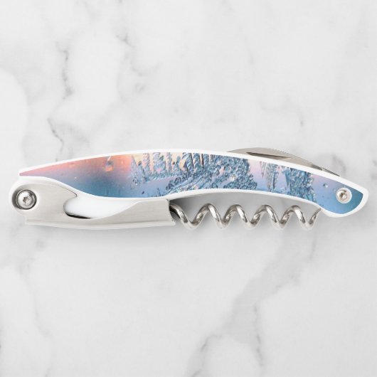 Mattierte Ansicht Kellnermesser (Vorderseite)