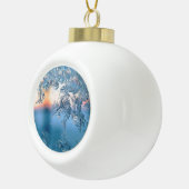 Mattierte Ansicht Keramik Kugel-Ornament (Rechts)