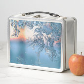 Mattierte Ansicht Metall Brotdose (Beispiel)