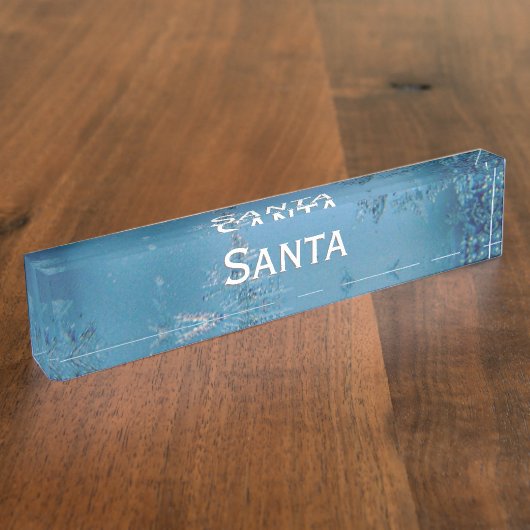 Mattierte Ansicht Namensplakette (Seite)