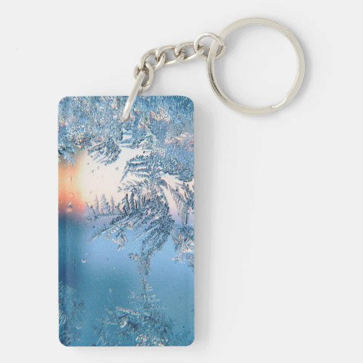 Mattierte Ansicht Schlüsselanhänger (Rückseite)