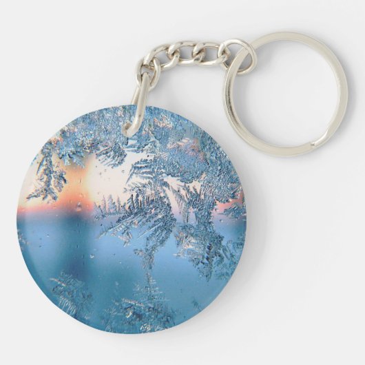 Mattierte Ansicht Schlüsselanhänger (Rückseite)