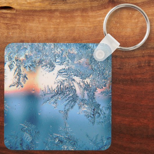 Mattierte Ansicht Schlüsselanhänger (Rückseite)