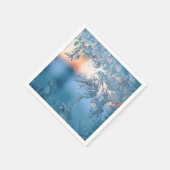 Mattierte Ansicht Serviette (Ecke)