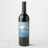 Mattierte Ansicht Weinetikett (Vorderseite)