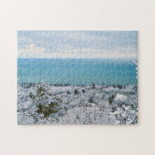 Mattierte Bäume Puzzle (Horizontal)