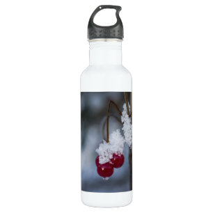 Mattierte Berries Edelstahlflasche