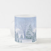 Mattierte Bier-Tasse Channel eine kalte an einem h Mattglastasse (Vorderseite Links)