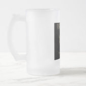 Mattierte Bier-Tasse Mattglas Bierglas (Links)