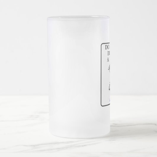 Mattierte Bier-Tasse Pictionary Ideen: Ich bin Mattglas Bierglas (Mittel)
