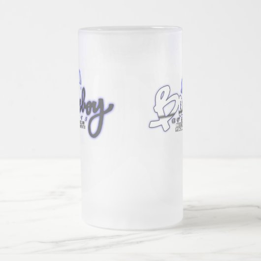 Mattierte Bier-Tassen BBES Mattglas Bierglas (Mittel)