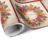 "Mattierte Blumenfantasy" Geschenkpapier (Rolleneckpunkt)