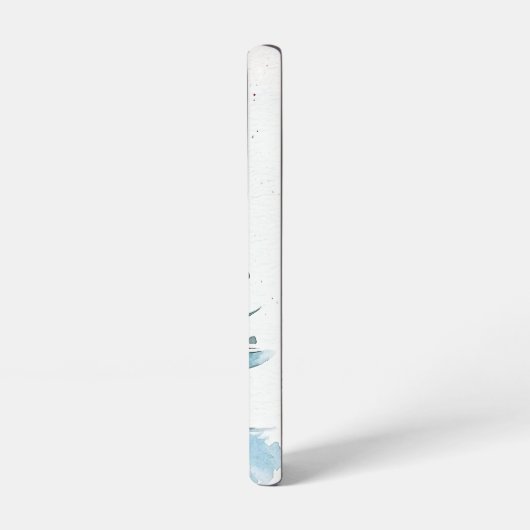 Mattierte Blüte Samsung Galaxy Hülle (Linke Seite)