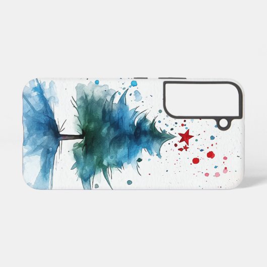 Mattierte Blüte Samsung Galaxy Hülle (Rückseite (Horizontal))