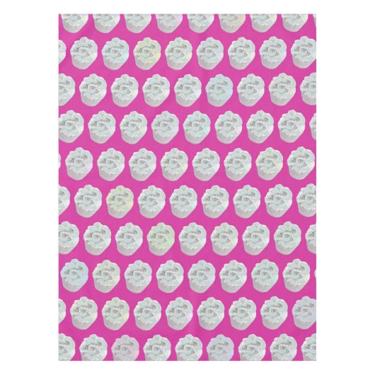 Mattierte Cupcakes Tischdecke (Vorderseite)