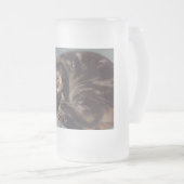 Mattierte Dave-Tasse Mattglas Bierglas (VorderseiteRechts)