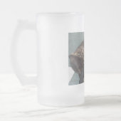 Mattierte Dave-Tasse Mattglas Bierglas (Links)