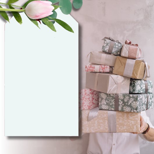 Mattierte Farbe | Classic | elegant Geschenkanhänger