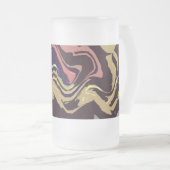 Mattierte Fiesta 2-Glas-Tasse Mattglas Bierglas (VorderseiteRechts)