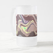 Mattierte Fiesta 3-Glas-Tasse Mattglas Bierglas (Vorderseite Links)