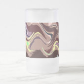 Mattierte Fiesta 3-Glas-Tasse Mattglas Bierglas (Mittel)