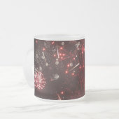 Mattierte Fireworks-Tasse Mattglastasse (Vorderseite Links)