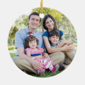 Mattierte Foliage Keramik Ornament - Aqua (Hinten)