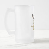 Mattierte Gitarre-Tasse Mattglas Bierglas (Links)