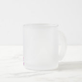 Mattierte Glaskaffee-Tasse Mattglastasse (VorderseiteRechts)
