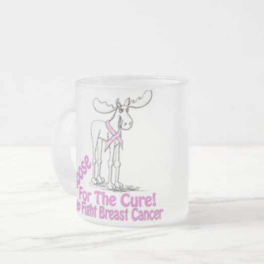 Mattierte Glaskaffee-Tasse Mattglastasse (Vorderseite Links)