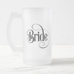 Mattierte Glass Beer Tasse