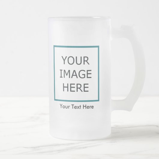 Mattierte GlasTasse 2 Mattglas Bierglas (Rechts)