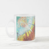 Mattierte GlasTasse durch Viktor Tilson Mattglastasse (Links)