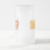 Mattierte GlasTasse Kaiser-Joshuas A.Norton I Mattglas Bierglas (Mittel)