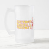 Mattierte GlasTasse Kaiser-Joshuas A.Norton I Mattglas Bierglas (Links)